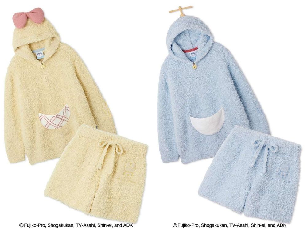 日妞最愛GELATO PIQUE再度攜手哆啦A夢！「竹蜻蜓、哆啦美」軟綿睡衣穿上就想窩在家！-4