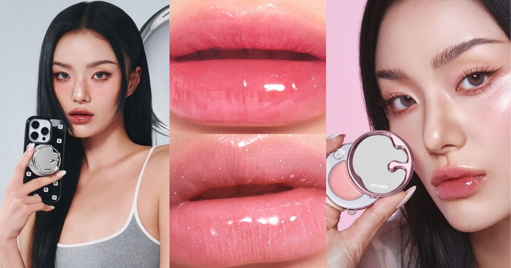 韓女人手一支「手機支架唇頰霜」！補妝鏡＋唇彩＋時尚配件三合一，一貼、二滑、三輕拍，原地化身時髦精！-1