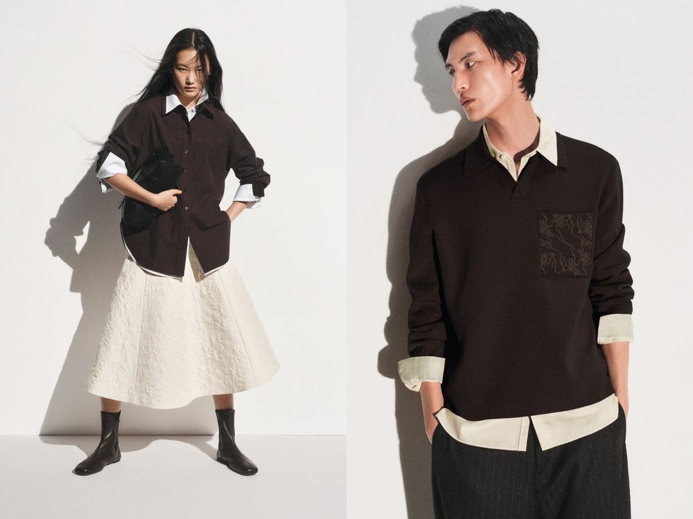 新年新衣這邊買！質感女生最愛COS年假穿搭幫你準備好！最美紅色毛衣這邊買！-1