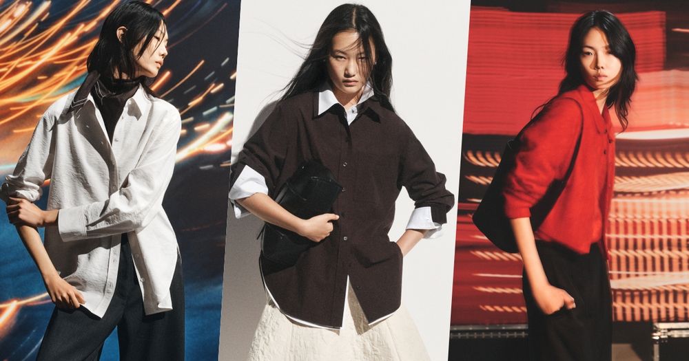 新年新衣這邊買！質感女生最愛COS年假穿搭幫你準備好！最美紅色毛衣這邊買！-5