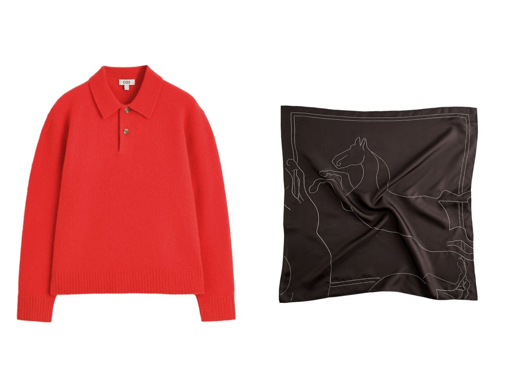 新年新衣這邊買！質感女生最愛COS年假穿搭幫你準備好！最美紅色毛衣這邊買！-6