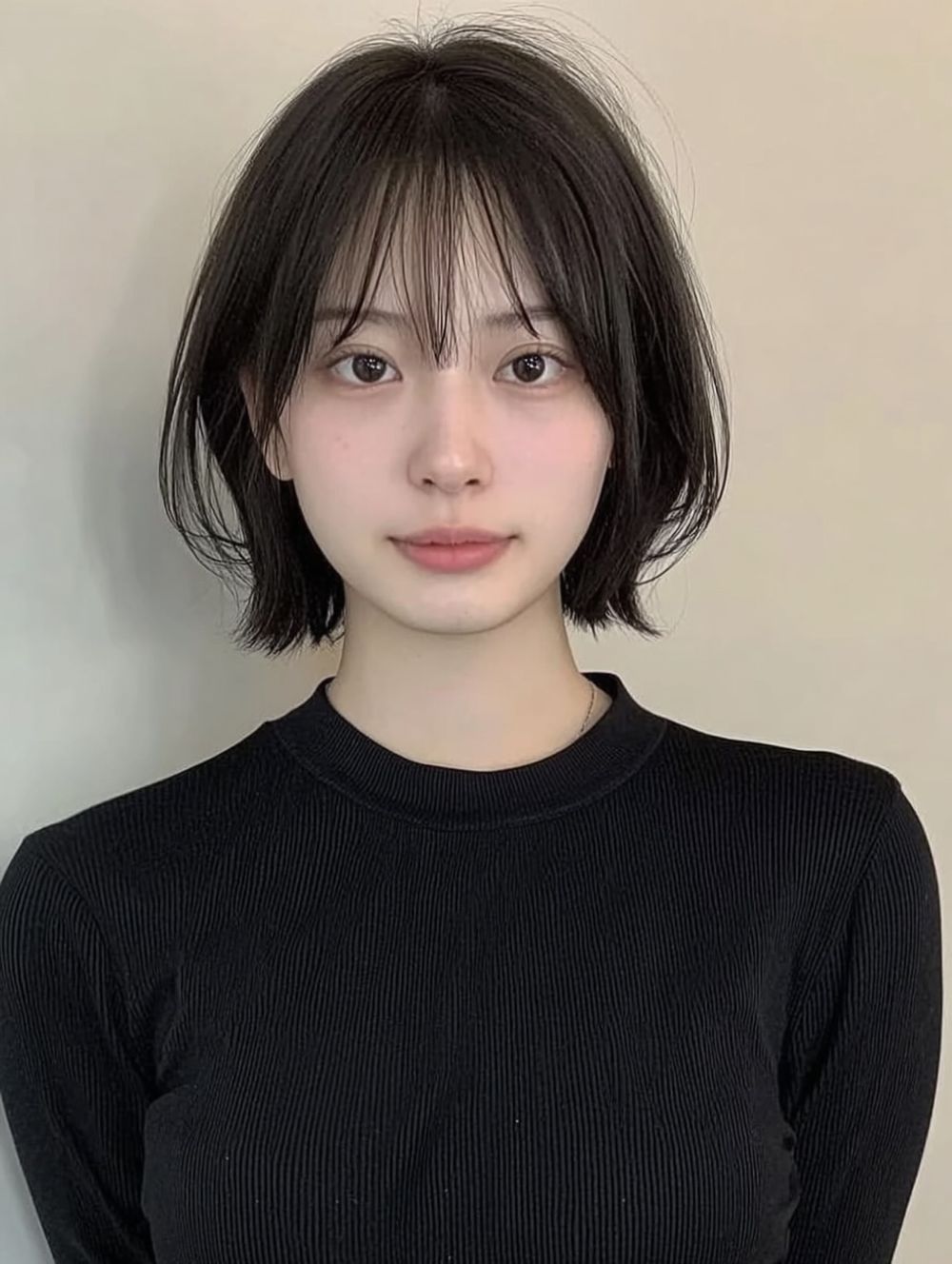 2026剪髮趨勢分析！溫柔C型層次剪、率性流蘇剪短髮、顯瘦高層次赫西剪...，風靡全球「法式瀏海」復古回歸！-9