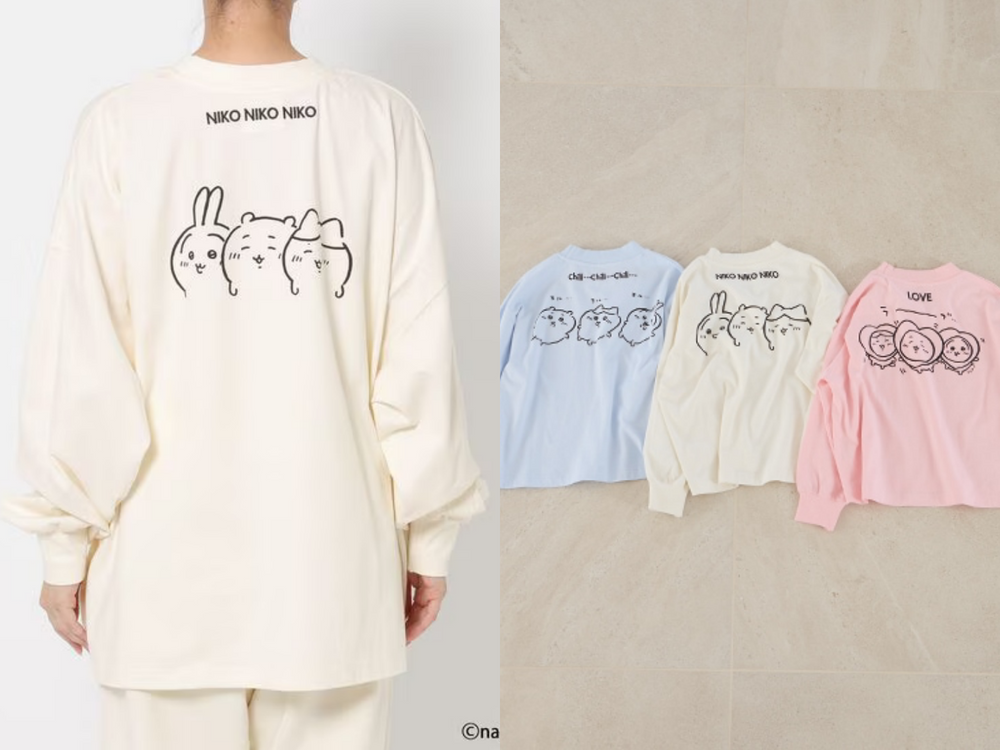 吉友們千萬冷靜！LOWRYS FARM驚喜聯名《吉伊卡哇》！大頭寶寶毛衣、睡衣直接錢包破防！-5