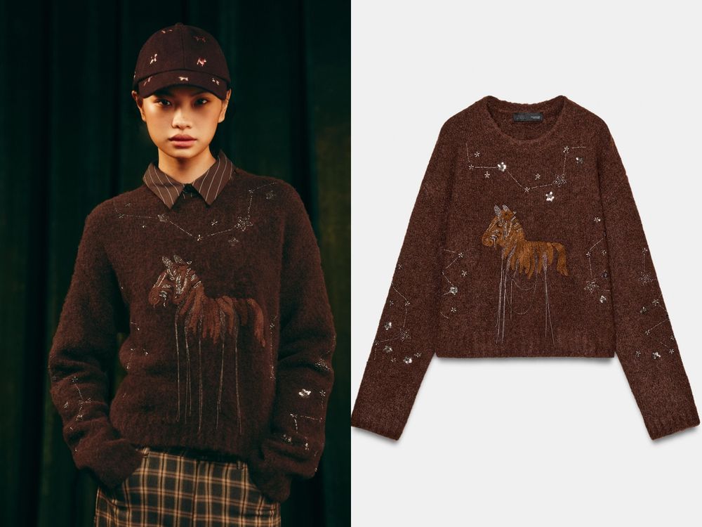 ZARA又來逼人！脆爆紅「幸運小馬包包」官網秒賣完！軟綿綿奶茶色快去實體店牽一隻回家！-9