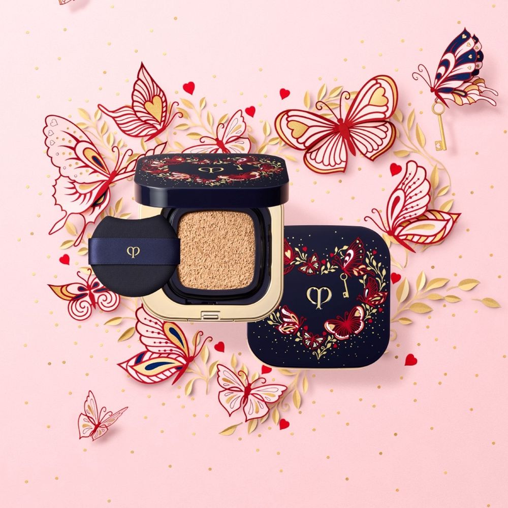 2026最浪漫情人節彩妝！肌膚之鑰「蝶語之愛」限量系列，水潤氣墊＆奢潤唇膏換上夢幻蝴蝶飛舞外殼，擁有就能邂逅幸福！-4