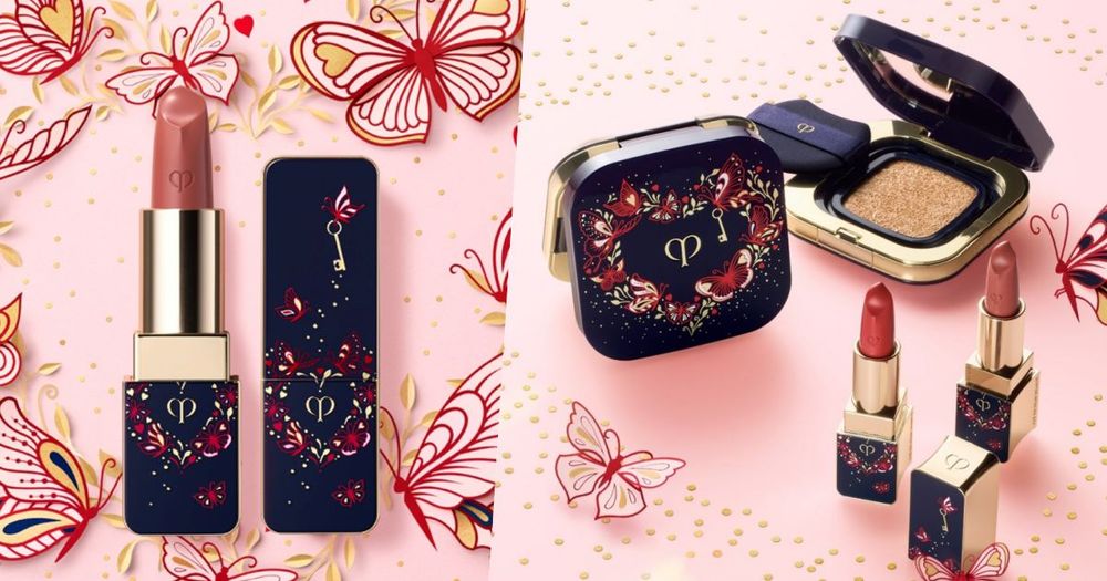 2026最浪漫情人節彩妝！肌膚之鑰「蝶語之愛」限量系列，水潤氣墊＆奢潤唇膏換上夢幻蝴蝶飛舞外殼，擁有就能邂逅幸福！-1