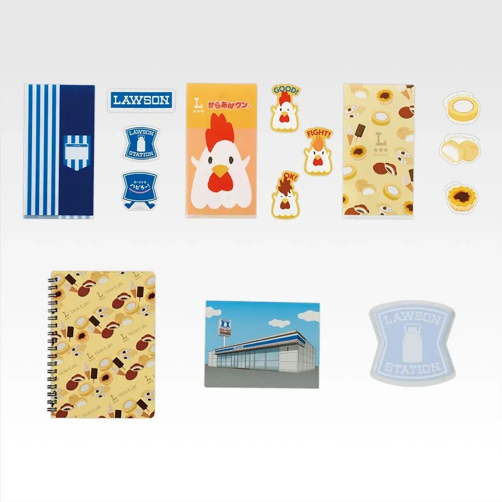 日本開賣LAWSON便利商店一番賞！超可愛「炸雞君絨毛抱枕毯、超商造型電子鬧鐘」日妞都狂搶！-10