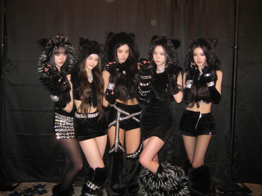 KPOP人氣四、五代女團平均身高TOP5！IVE全員大長腿，MEOVV根本名模團，最高的是這一團！-5