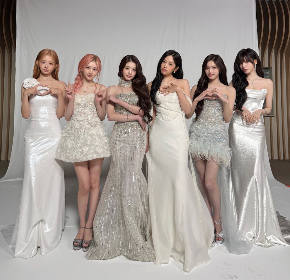 KPOP人氣四、五代女團平均身高TOP5！IVE全員大長腿，MEOVV根本名模團，最高的是這一團！-9