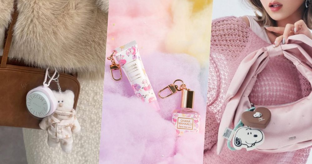 日本女生也超瘋「美妝吊飾」盤點！史努比聯名護唇膏愛心掛牌、護手霜、香水鑰匙圈，LoveLiner竟也推迷你眼線液配件！-1