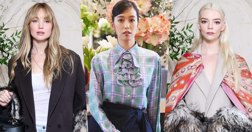 妮真美！台灣之光陳庭妮亮相Dior高訂秀！「格紋上衣＋黑短裙」大秀逆天長腿、狀態好到發光！-1