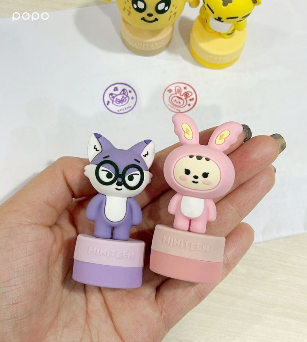 克拉準備衝小7！7-11再推超可愛「MINITEEN公仔印章、絨毛髮圈壓克力鑰匙圈」這天開賣！-11