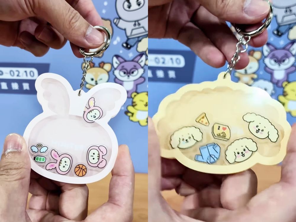 克拉準備衝小7！7-11再推超可愛「MINITEEN公仔印章、絨毛髮圈壓克力鑰匙圈」這天開賣！-9