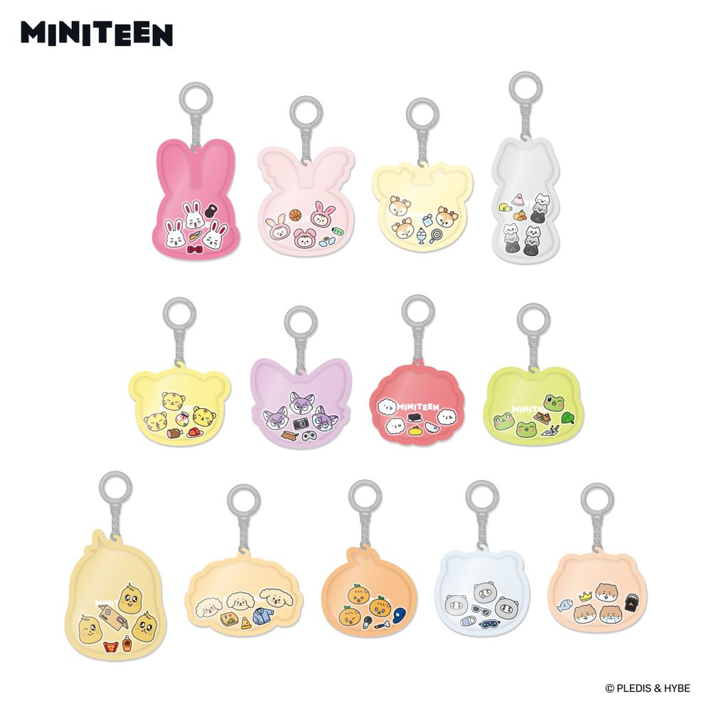 克拉準備衝小7！7-11再推超可愛「MINITEEN公仔印章、絨毛髮圈壓克力鑰匙圈」這天開賣！-10