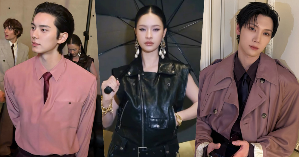 全場都在看他們！YSL男裝秀直接變男神大會！《暴君的廚師》李彩玟、NCT Ten帥暈！-1