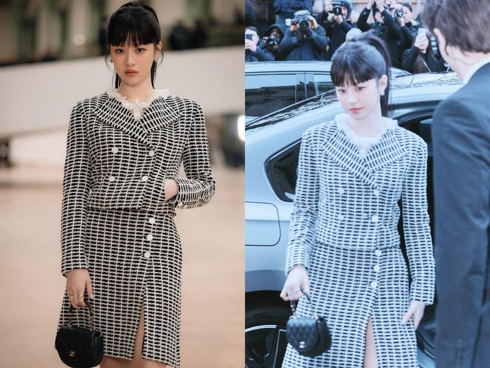 下戲也是行走的香奈兒！高允貞5款夢幻「香奈兒包」收藏盤點！爆火CHANEL 25、小書包她都有！-4