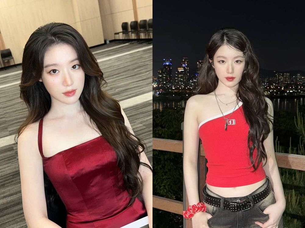 紅色本命就是她們！6位「最會穿紅色」女愛豆！Jennie根本駕馭之神、IVE Liz美出新高度！-12