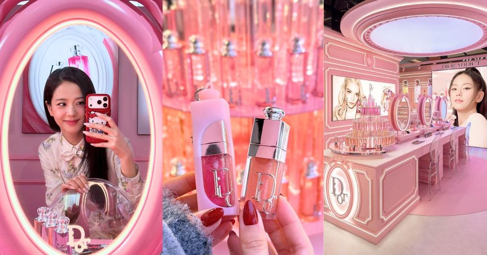 JISOO東京原宿同款化妝鏡打卡點！全台唯一「迪奧癮誘糖果快閃店」空降台北，買香水＋唇釉贈送美妝精品吊飾！-1
