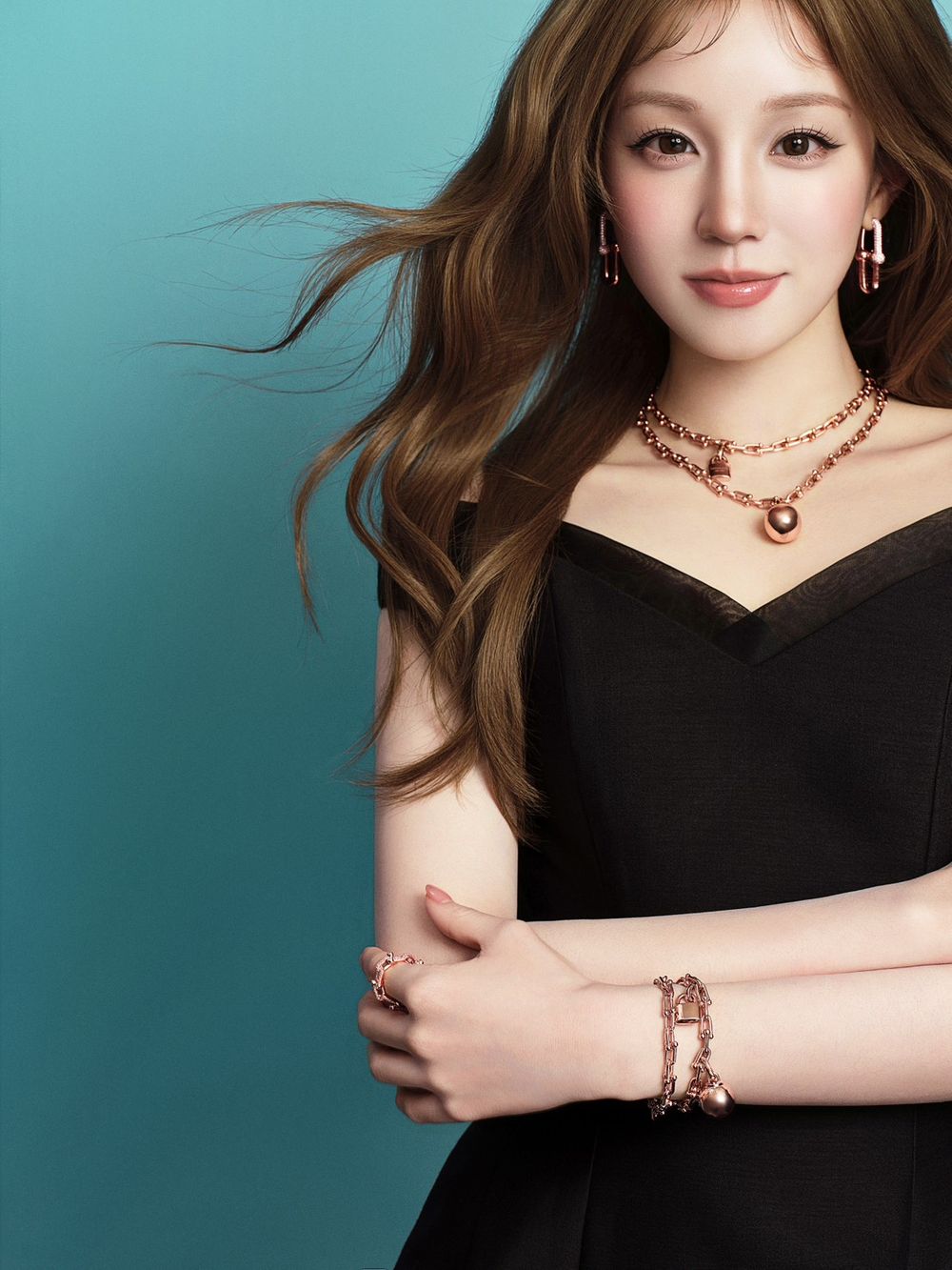 i-dle宋雨琦解鎖新身份！驚喜空降Tiffany & Co.品牌大使！同款耳環、手鍊是這系列！-4