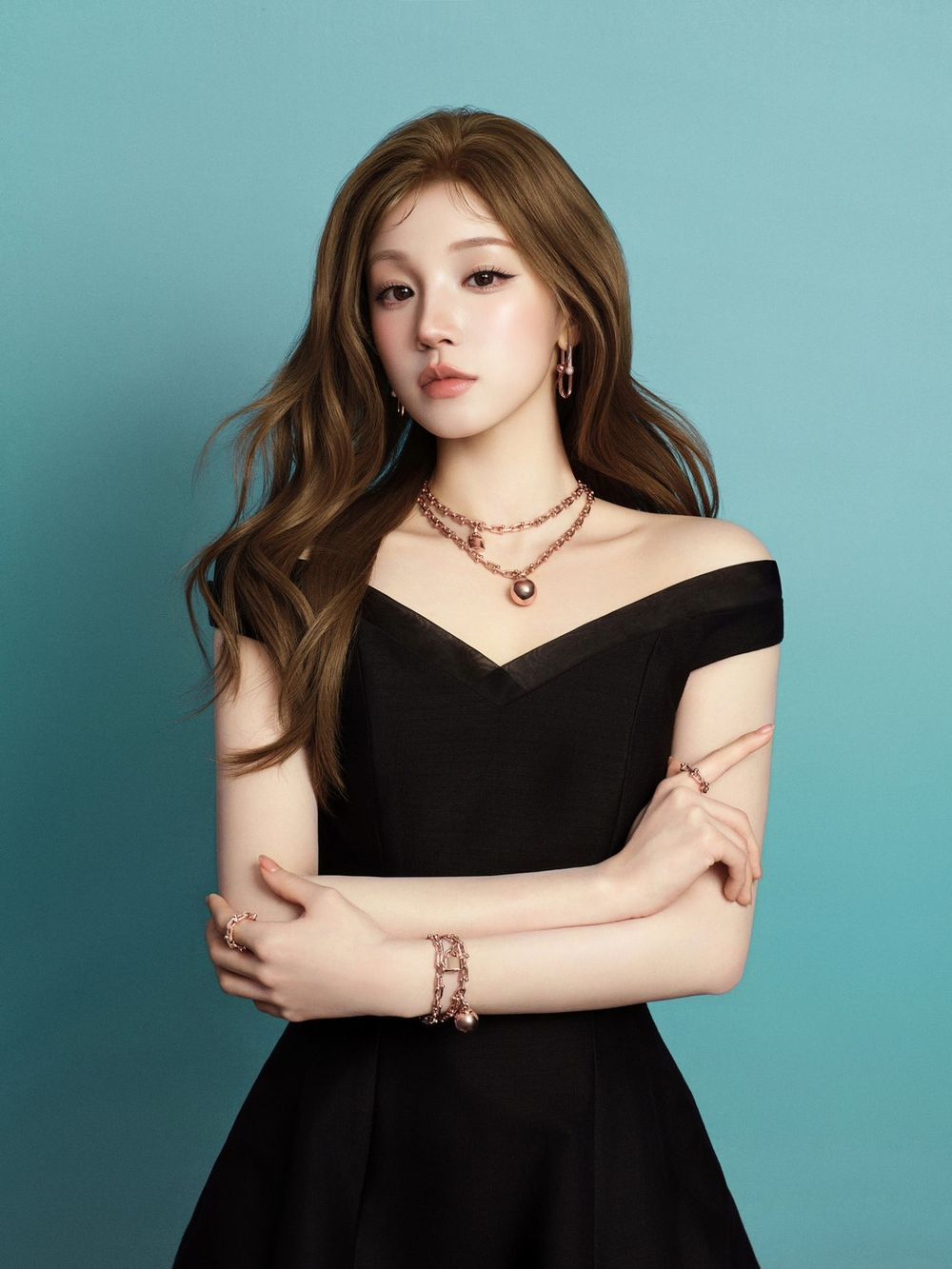 i-dle宋雨琦解鎖新身份！驚喜空降Tiffany & Co.品牌大使！同款耳環、手鍊是這系列！-2