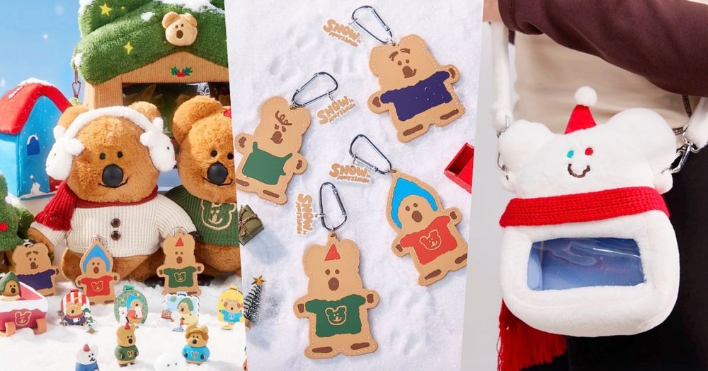 2026冬季限定DINOTAENG福賞來了！超可愛「戴耳罩QUOKKA玩偶、雪人BOBO絨毛背包」全都想要！-1