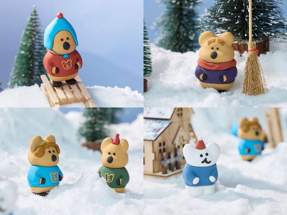 2026冬季限定DINOTAENG福賞來了！超可愛「戴耳罩QUOKKA玩偶、雪人BOBO絨毛背包」全都想要！-13