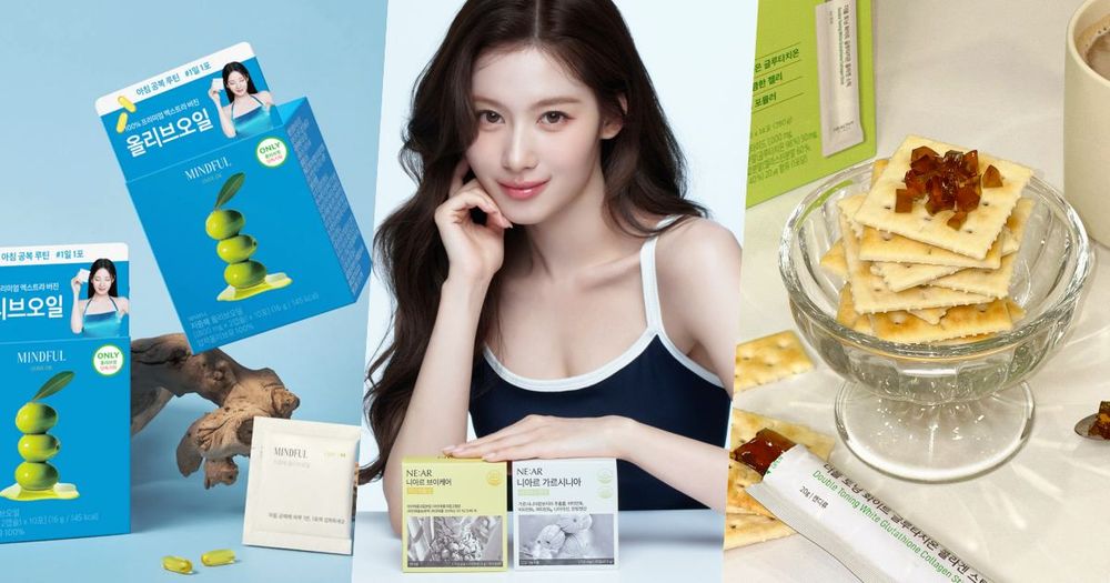 韓國OLIVE YOUNG人氣內服保養推薦！SANA同款消水腫神器，韓女必囤好眠軟糖、燈泡肌膠原果凍！-1