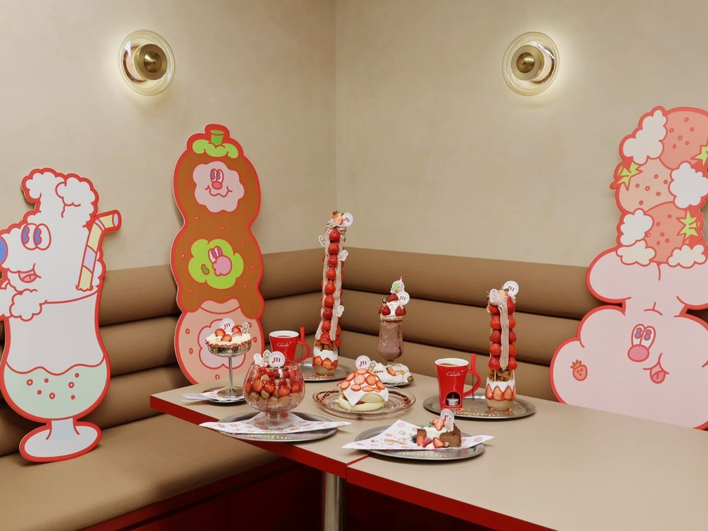 Meat Up跟KINGJUN聯名了！「吃草莓蠢兔」可愛翻必拍、還有「巧莓樂園」草莓季甜點要吃！-2