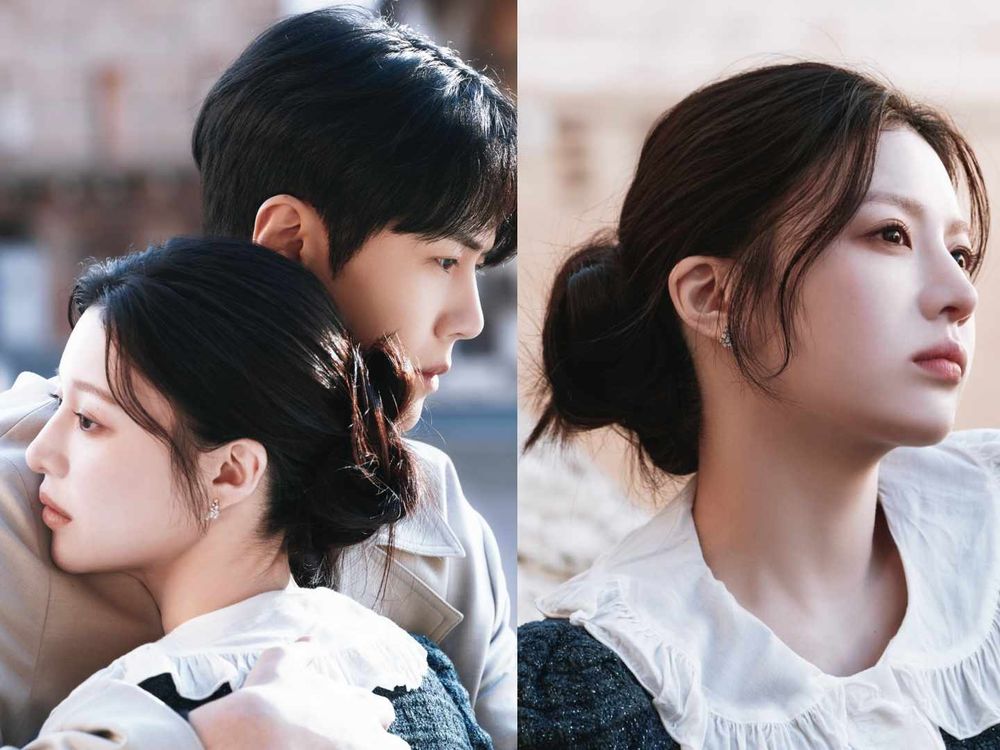 《愛情怎麼翻譯？》高允貞髮型分析！冷茶棕＋高層次剪、高顱頂馬尾、小臉瀏海到溫柔盤髮，車茂熙「瘦臉髮型公式」一次拆給你看！-5