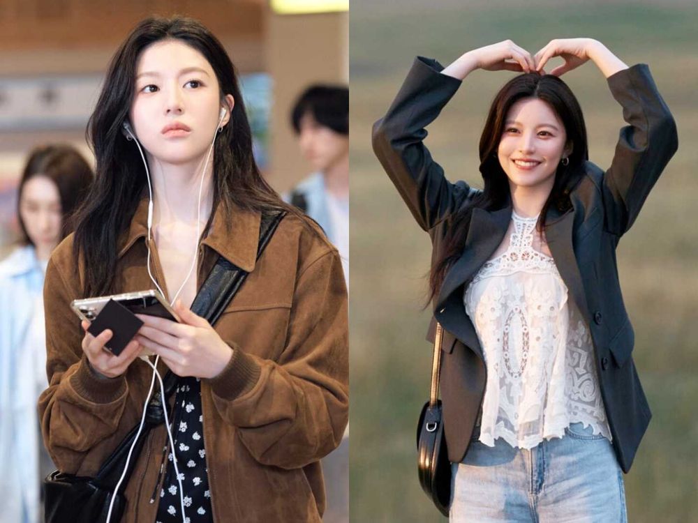 《愛情怎麼翻譯？》高允貞髮型分析！冷茶棕＋高層次剪、高顱頂馬尾、小臉瀏海到溫柔盤髮，車茂熙「瘦臉髮型公式」一次拆給你看！-3