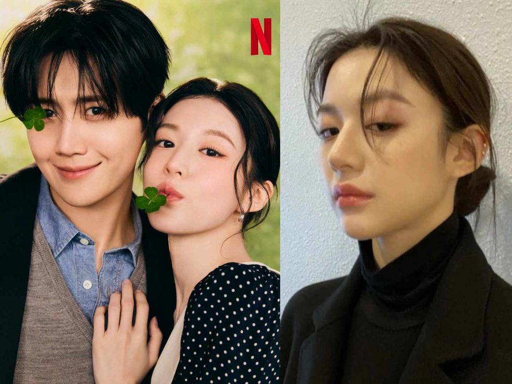 《愛情怎麼翻譯？》高允貞髮型分析！冷茶棕＋高層次剪、高顱頂馬尾、小臉瀏海到溫柔盤髮，車茂熙「瘦臉髮型公式」一次拆給你看！-6