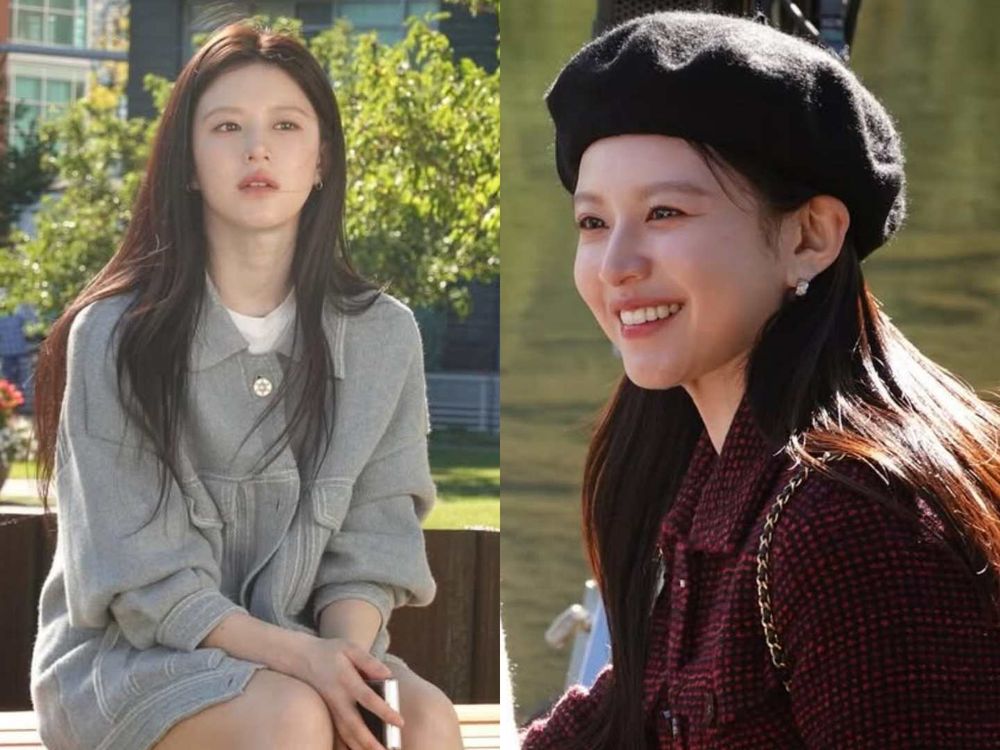 《愛情怎麼翻譯？》高允貞髮型分析！冷茶棕＋高層次剪、高顱頂馬尾、小臉瀏海到溫柔盤髮，車茂熙「瘦臉髮型公式」一次拆給你看！-9