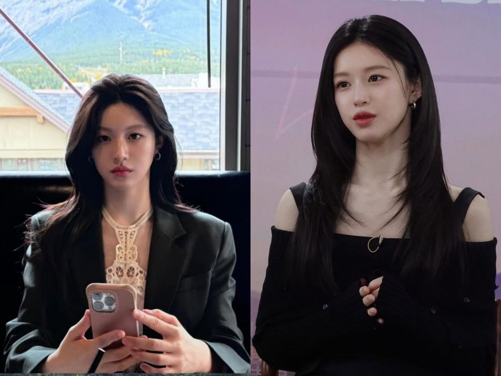 《愛情怎麼翻譯？》高允貞髮型分析！冷茶棕＋高層次剪、高顱頂馬尾、小臉瀏海到溫柔盤髮，車茂熙「瘦臉髮型公式」一次拆給你看！-10