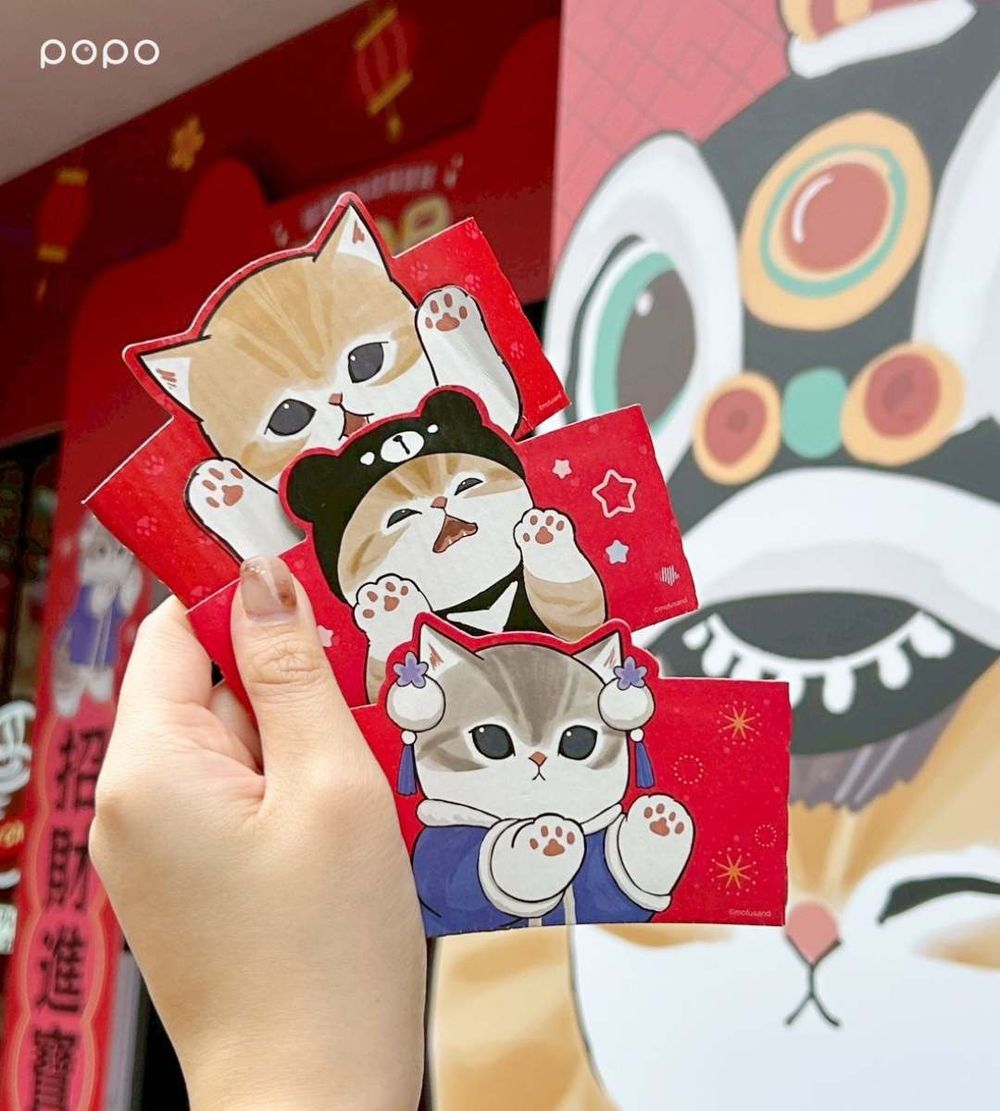 7-11貓福珊迪主題門市來了！賀歲小貓打卡裝飾、貓福珊迪聯名甜點可愛登場，買飲料還送萌翻杯塞！-15