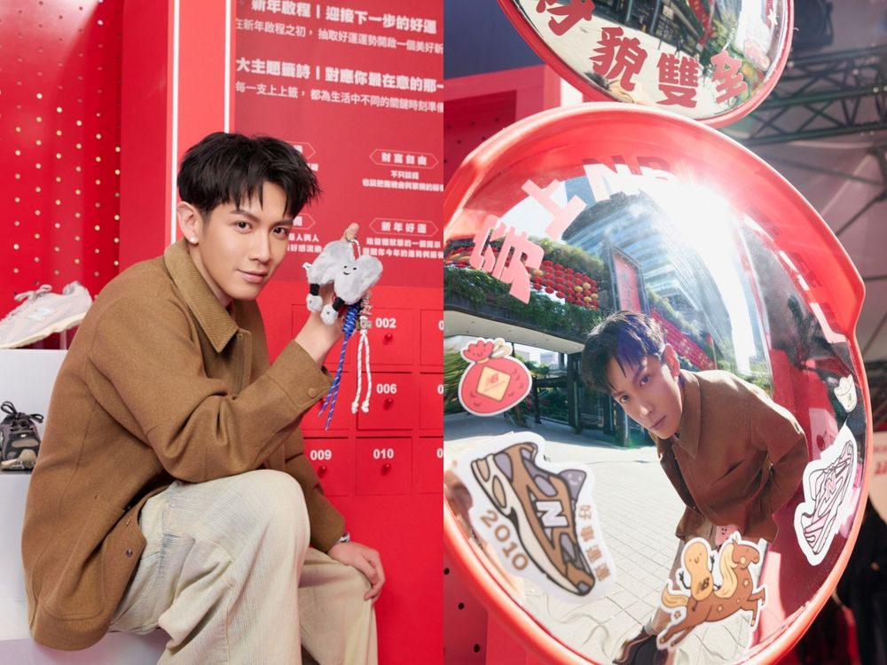 快去打卡拍照！《NB好事轉運站》空降信義區！啦啦隊女神李多慧狂推最新204L美腿球鞋！-5