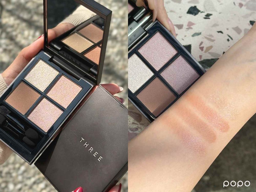 THREE 2026春季彩妝限定上市！四色眼影、潤澤唇膏注入春日柔和氛圍，限量茶香調香水重現「口中香」餘韻！-4