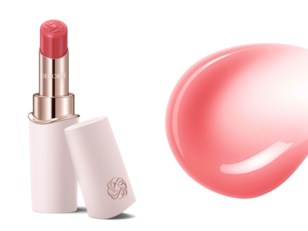 日本氣質女生的首選！黛珂全新誕生「果凍質地＋裸粉嫩色調」潤唇膏，搭配貼膚大地色眼影、唇眼一起變溫柔！-7