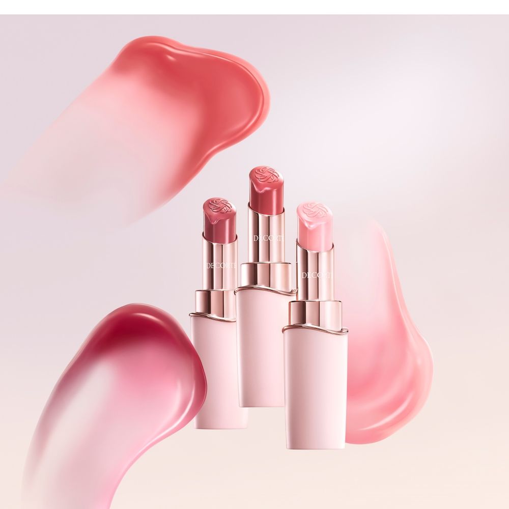 日本氣質女生的首選！黛珂全新誕生「果凍質地＋裸粉嫩色調」潤唇膏，搭配貼膚大地色眼影、唇眼一起變溫柔！-9