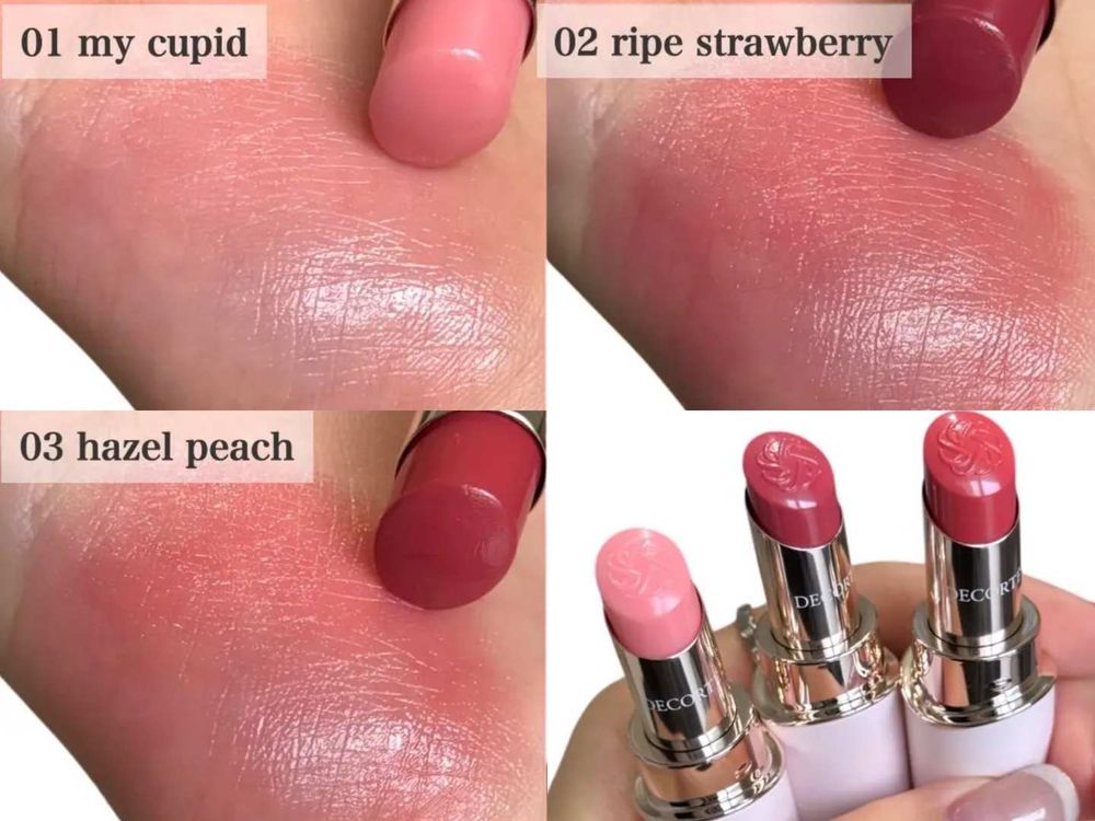 日本氣質女生的首選！黛珂全新誕生「果凍質地＋裸粉嫩色調」潤唇膏，搭配貼膚大地色眼影、唇眼一起變溫柔！-12