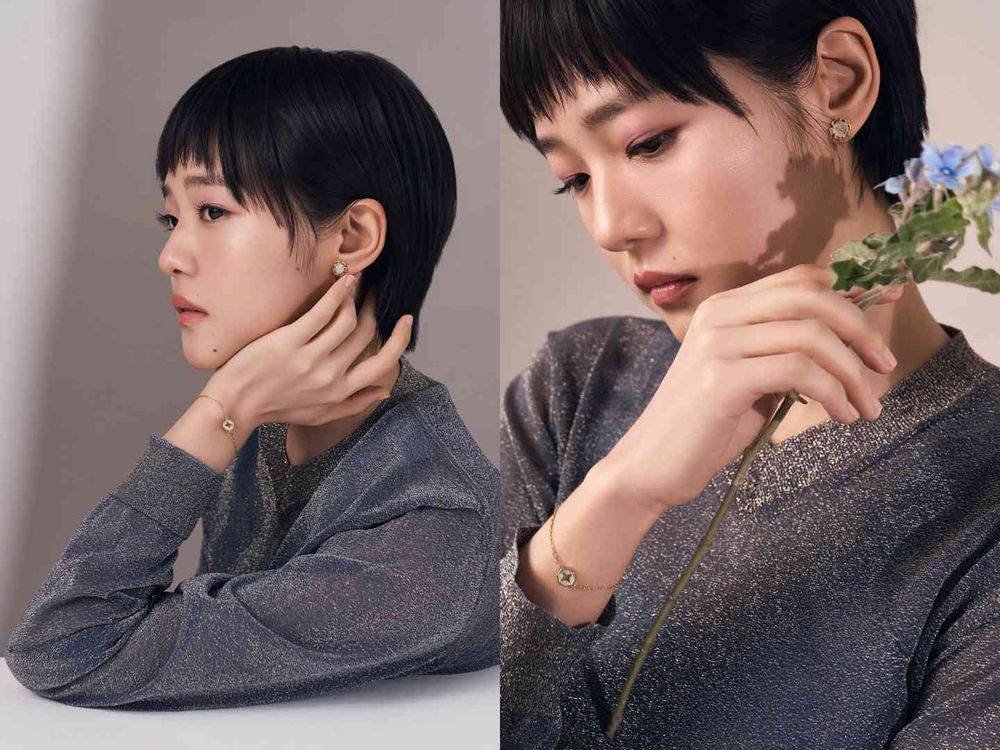 雨琦又發美照了！同款TORY BURCH情人節限定超美！小花手鍊、耳環值得投資！-8