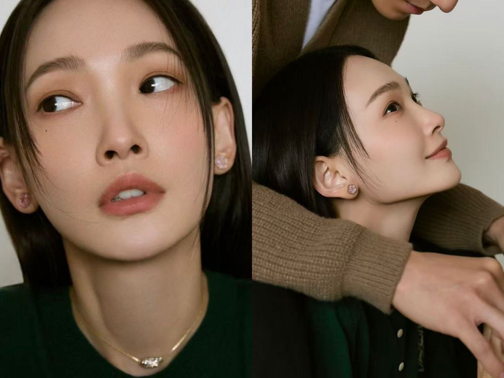 雨琦又發美照了！同款TORY BURCH情人節限定超美！小花手鍊、耳環值得投資！-9