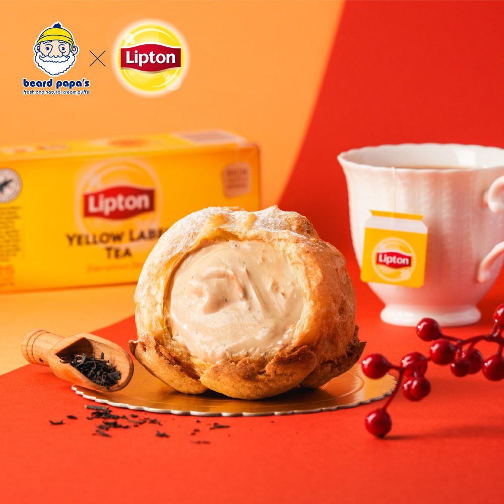 脆友狂討論甜點新品！哈根達斯「烤花生冰淇淋香菜堡」香氣超濃、beard papa's立頓奶茶泡芙太欠吃！-2