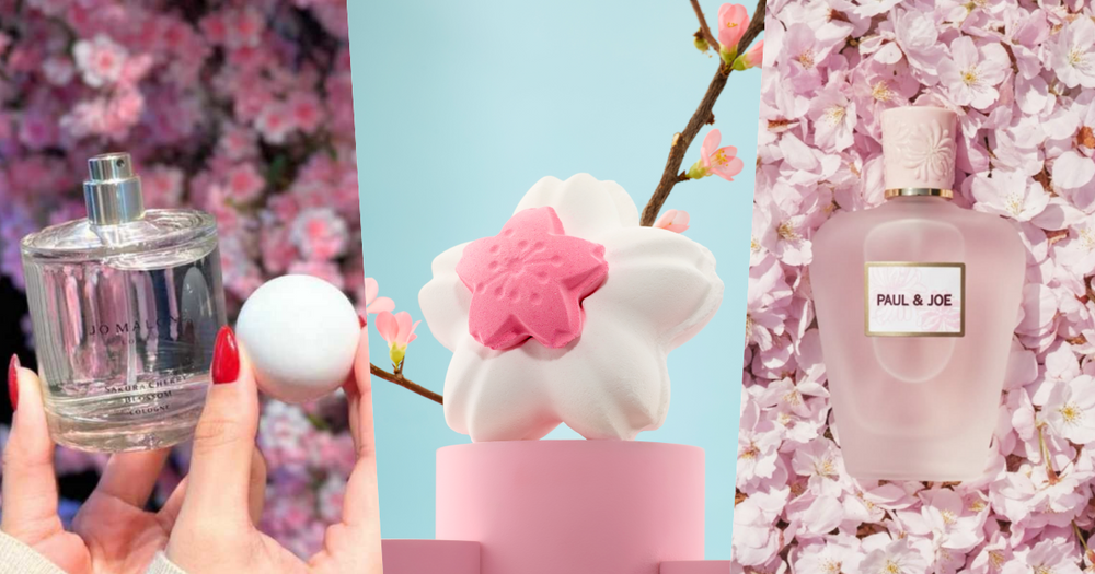 2026櫻花限量美妝清單！JoMalone櫻花香水、歐舒丹白茶櫻花、LUSH櫻花汽泡彈，一次收藏春季漫天紛飛的溫柔花香！