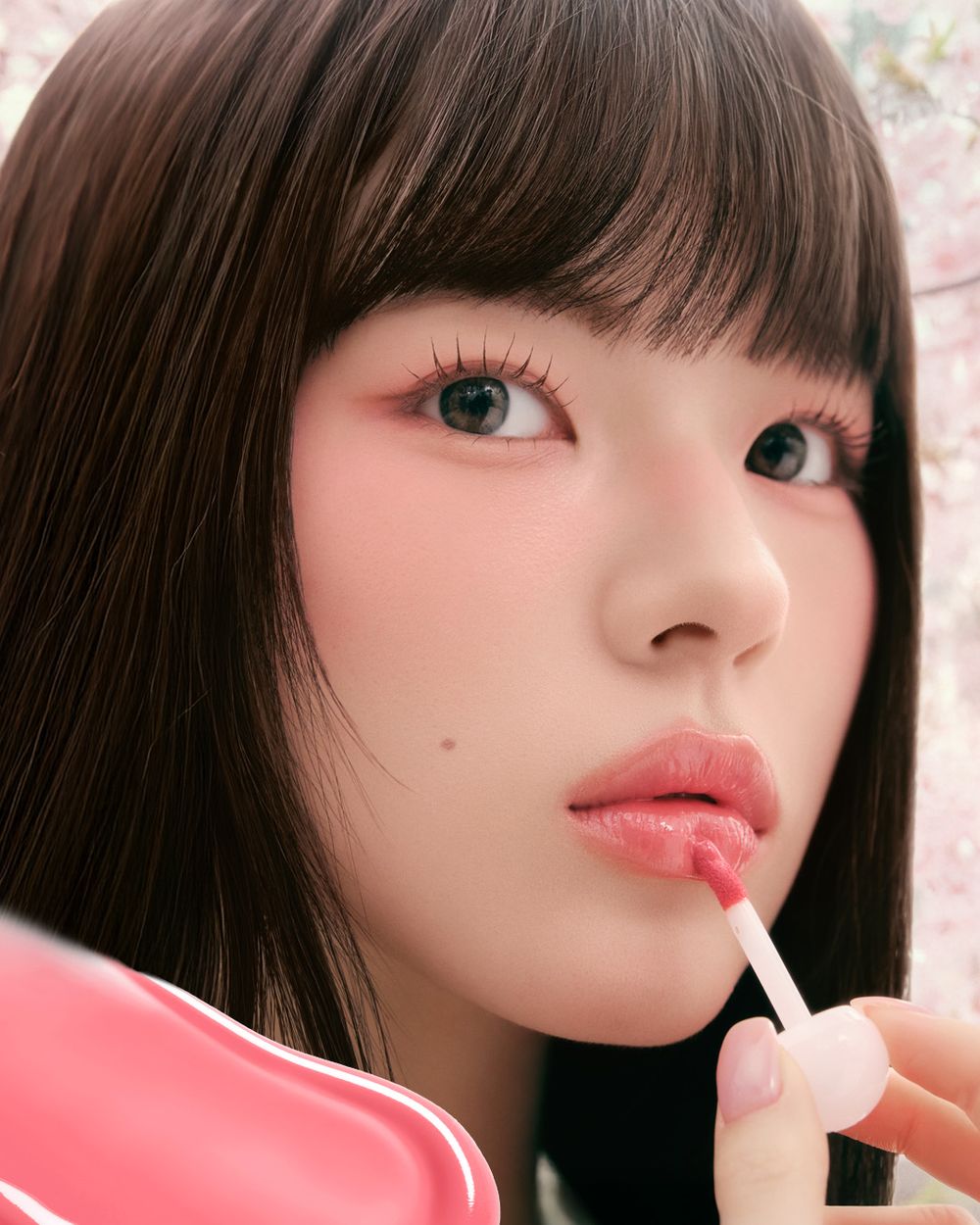 2026韓系春季彩妝首發！dasique首款花瓣腮紅誕生，九宮格眼影盤、頰彩融入夢幻櫻花元素，打造透嫩春日感妝容！-11