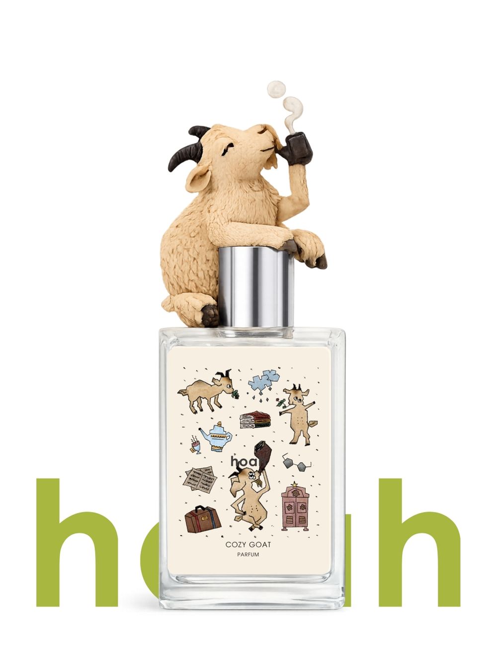 台灣質感品牌也跟上香水吊飾潮！hoah推出療癒系動物香氛滾珠瓶，搭配超可愛樹懶、水豚、山羊吊飾，掛包包上又潮又可愛！-3