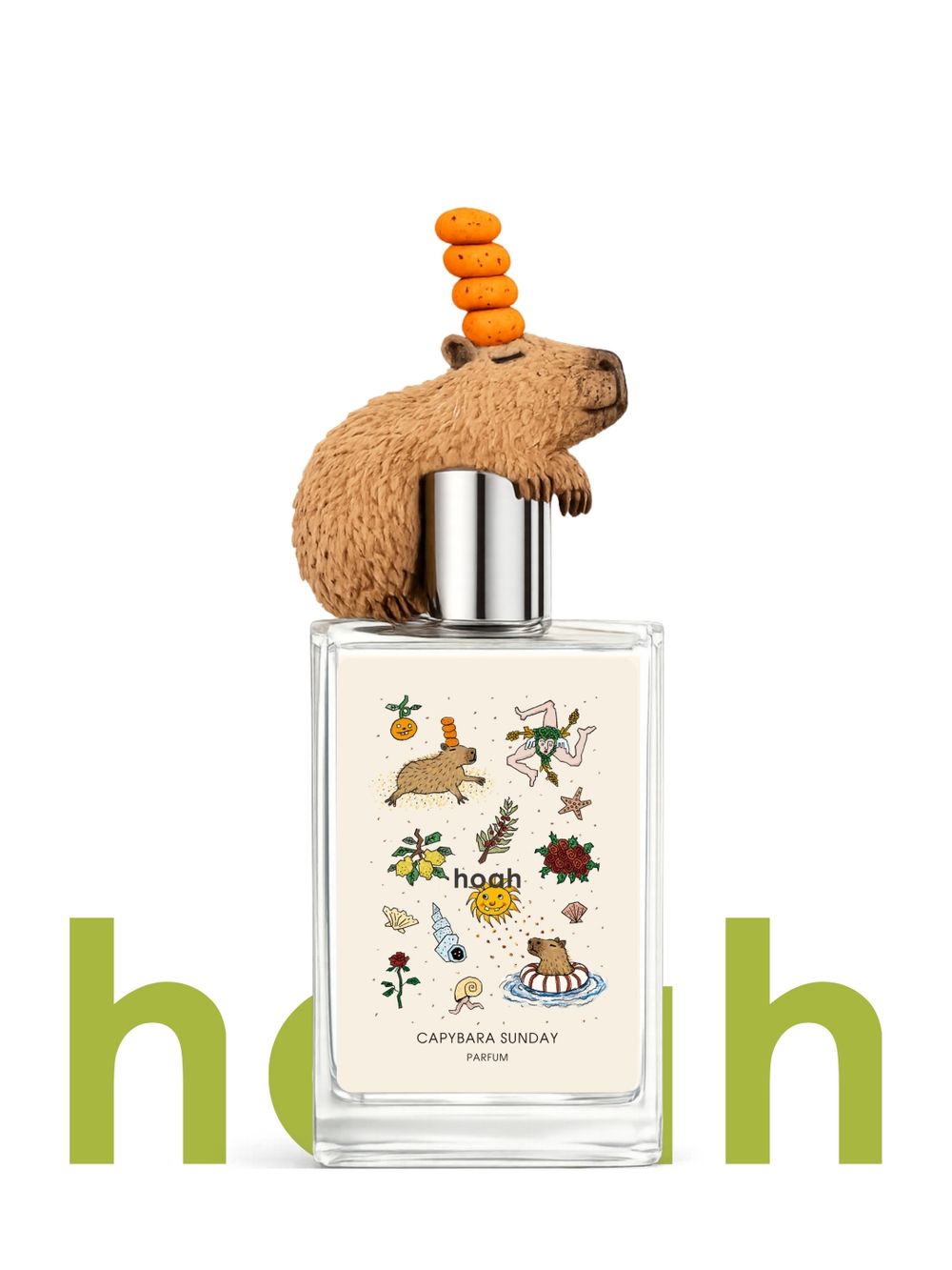 台灣質感品牌也跟上香水吊飾潮！hoah推出療癒系動物香氛滾珠瓶，搭配超可愛樹懶、水豚、山羊吊飾，掛包包上又潮又可愛！-2