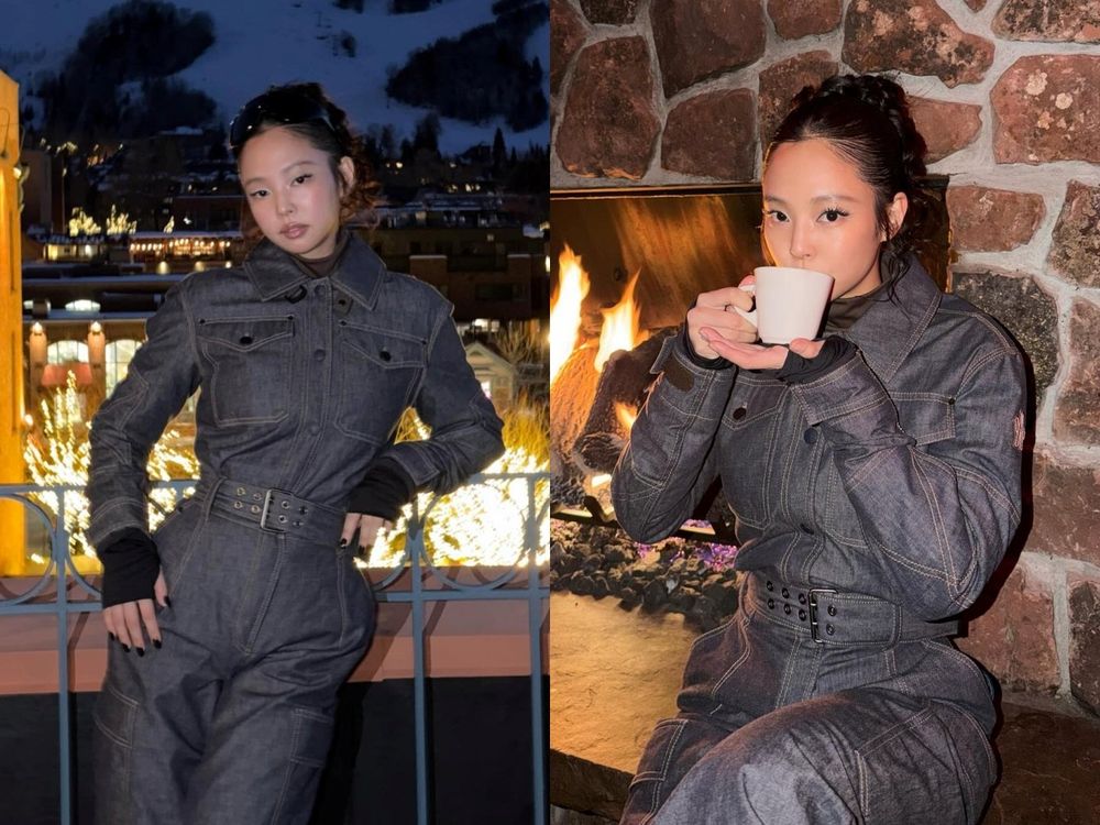 差點認不出來？！羽絨之王Moncler找來Jennie看秀、金社長身上那套滑雪服夢寐以求！-7