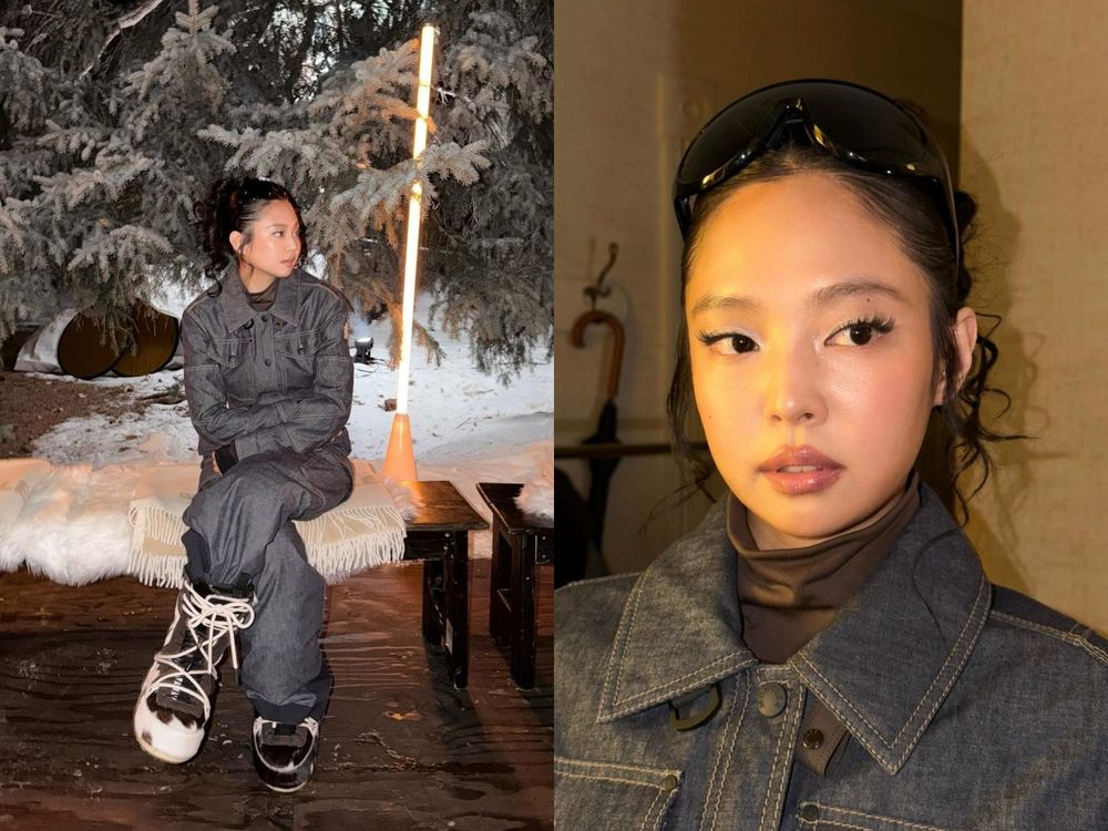 差點認不出來？！羽絨之王Moncler找來Jennie看秀、金社長身上那套滑雪服夢寐以求！-6