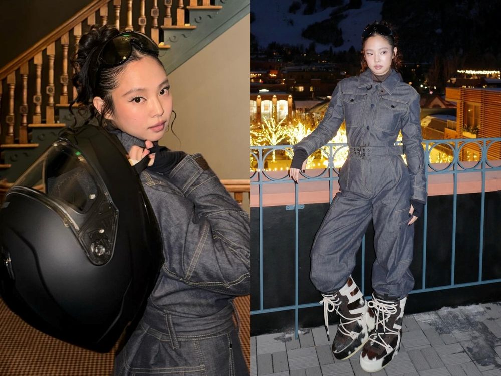 差點認不出來？！羽絨之王Moncler找來Jennie看秀、金社長身上那套滑雪服夢寐以求！-8