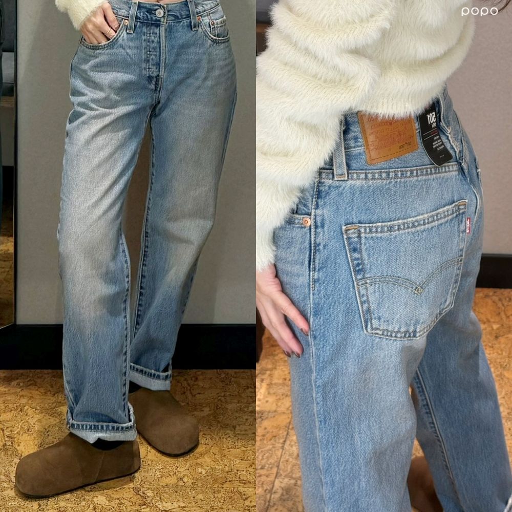 Levi’s新牛仔褲真的太神！4款一生推「好身材長腿神褲」實測、韓星示範藏肉穿法一次看！-3